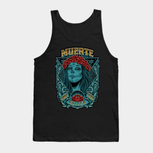 Muerte The Rose Girl Tank Top